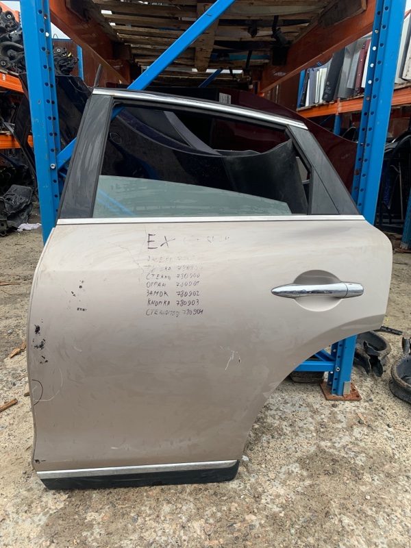 Запчасть дверь задняя левая INFINITI EX35(37) 07-12 HBA0A-1BAMA Б/У Дверь задняя левая INFINITI EX35(37) 07-12 HBA0A-1BAMA Б/У