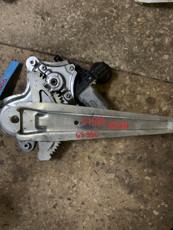 Стеклоподъемник задний правый LEXUS GS350 GS300 05-11 69803-22200 Б/У
