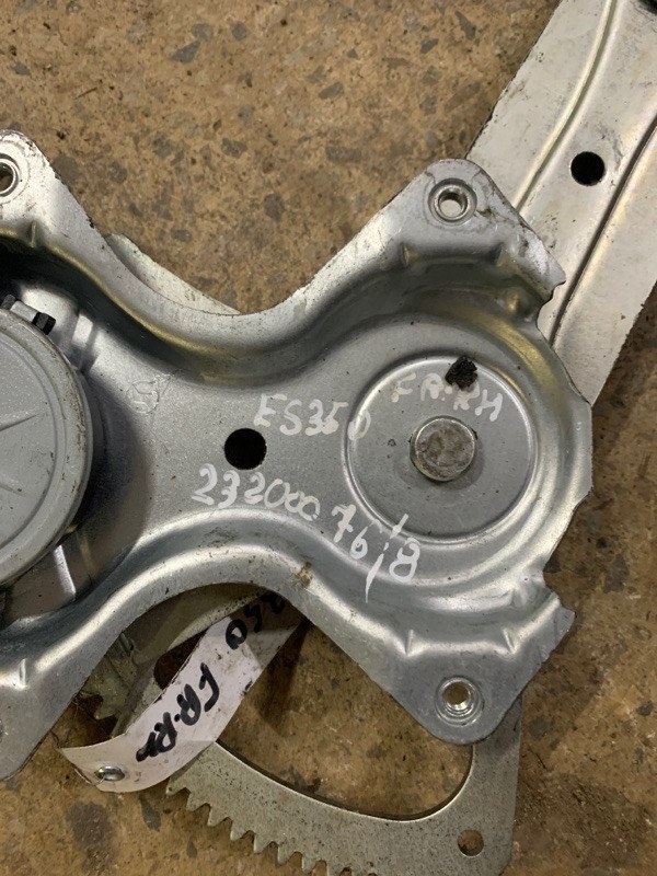 Стеклоподъемник передний правый ES350 06-12 2009 Седан 3.5 Стеклоподъемник передний правый ES350 06-12 2009 Седан 3.5