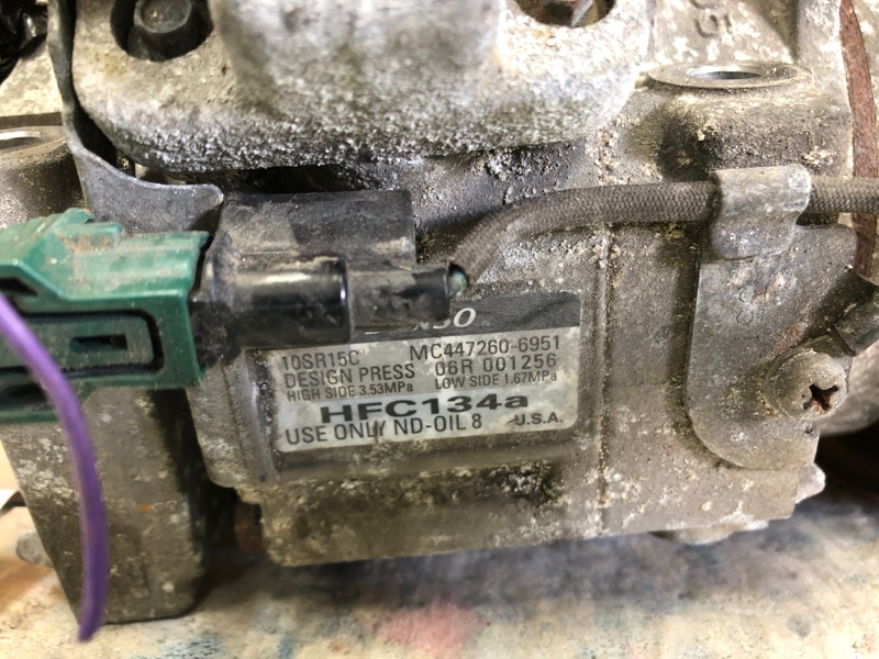 Компрессор кондиционера RDX 12-19 2015 Внедорожник 3.5