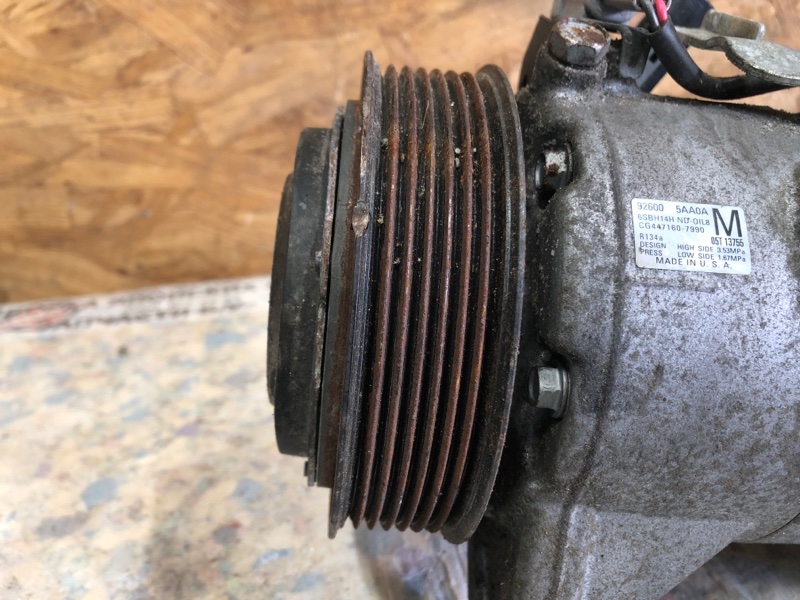 Компрессор кондиционера NISSAN MURANO Z52 14- Внедорожник 3.5 VQ35DE