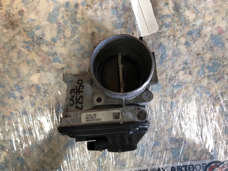 Дроссельная заслонка MAZDA CX-9 06-16 2007 Внедорожник 3.5 ZZJ1-13-650 Б/У