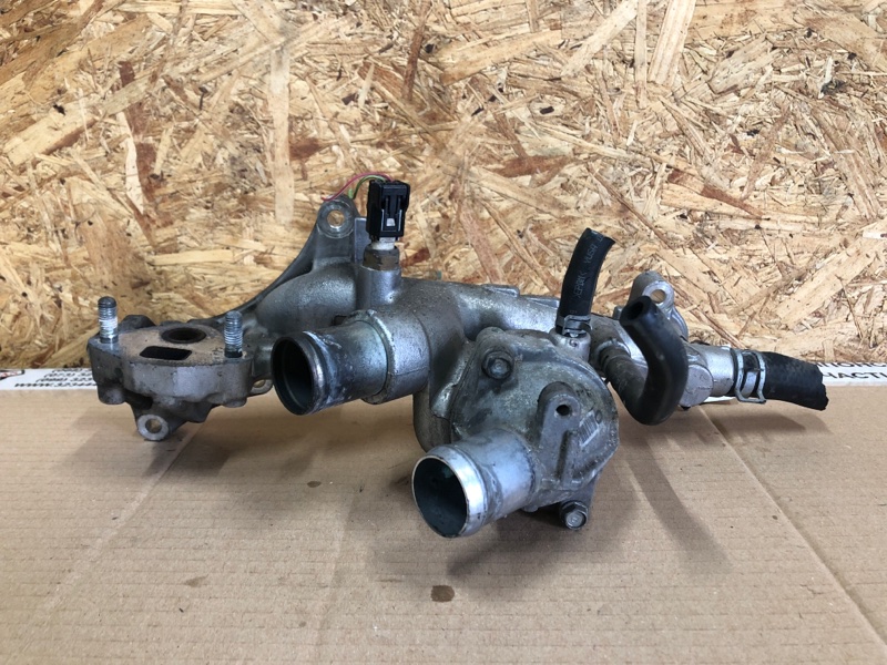 Корпус термостата ACURA MDX (YD2) 06-13 2009 Внедорожник 3.7 J37A1 19410-RYE-A00 Б/У