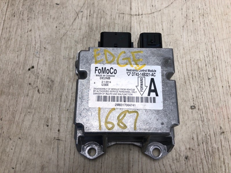 Блок управления AIRBAG FORD EDGE 06-14 2014 TQ1 3.5 PDED DT4Z-14B321-B Б/У