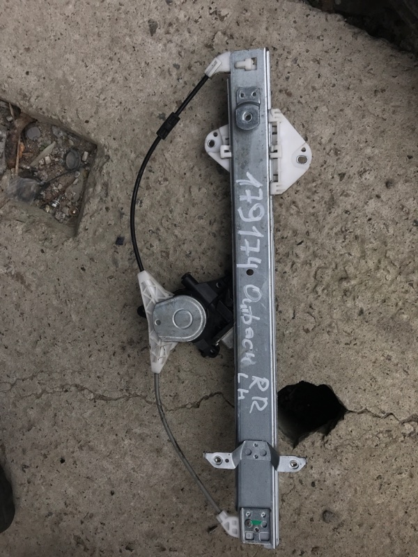 Стеклоподъемник задний левый SUBARU OUTBACK 09-14 BR 2011 Внедорожник 2.5 61042AJ01A Б/У