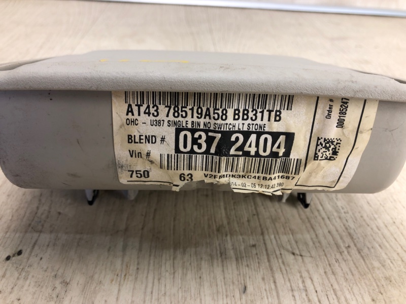 Плафон салона EDGE 06-14 2014 TQ1 3.5 PDED Плафон салона EDGE 06-14 2014 TQ1 3.5 PDED