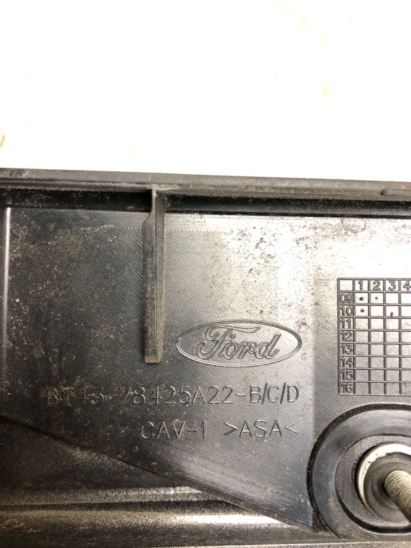 Панель подсветки номера задний EDGE 06-14 2014 TQ1 3.5 PDED