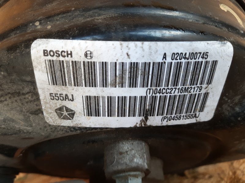 Вакуумный усилитель тормозов CHEROKEE 14- 2017 Wagon 2.4L I4 FI DOHC 16V NF4 Вакуумный усилитель тормозов CHEROKEE 14- 2017 Wagon 2.4L I4 FI DOHC 16V NF4