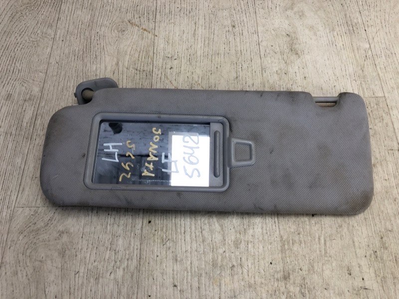 Козырек солнцезащитный левый HYUNDAI SONATA LF 2014- 2014 LF 2.4 G4KJ 85201-C2000TTX Б/У