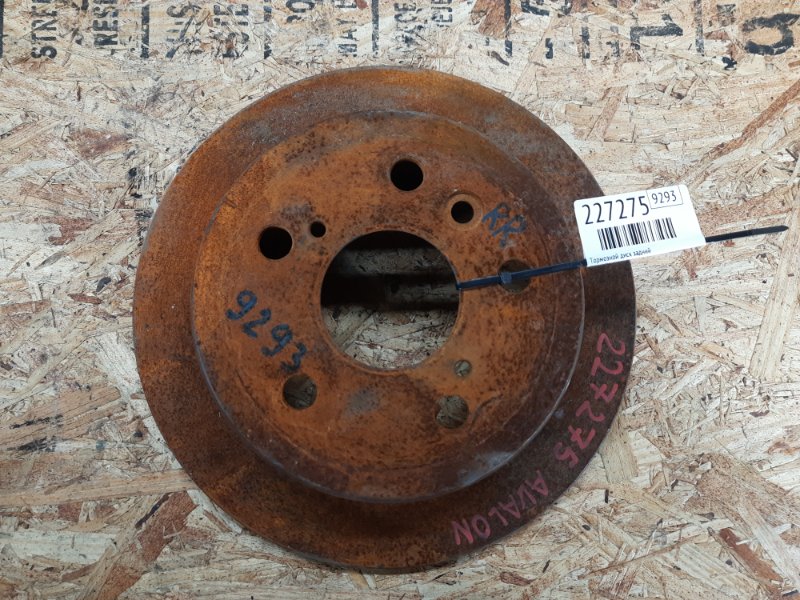 Тормозной диск задний TOYOTA AVALON 05-12 2007 Седан 3.5 2GR-FE 42431-06051 Б/У