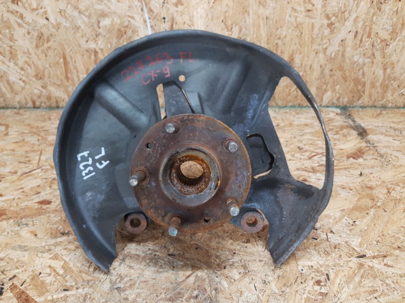 Запчасть кулак поворотный передний левый MAZDA CX-9 06-16 2007 Внедорожник 3.5 L206-33-030 Б/У Кулак поворотный передний левый MAZDA CX-9 06-16 2007 Внедорожник 3.5 L206-33-030 Б/У