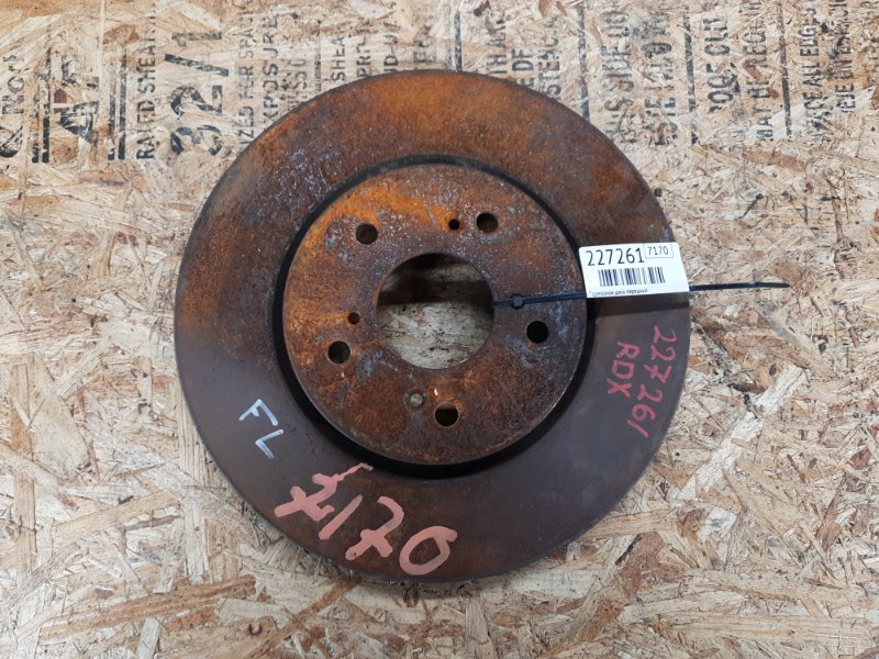 Запчасть тормозной диск передний ACURA RDX 06-12 2008 Внедорожник 2.3 45251-SWA-A22 Б/У Тормозной диск передний ACURA RDX 06-12 2008 Внедорожник 2.3 45251-SWA-A22 Б/У