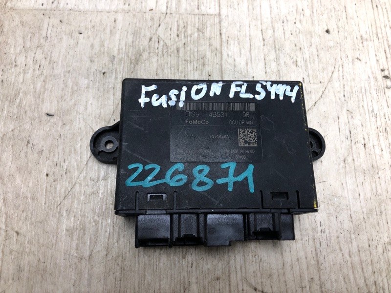 Блок комфорта передний левый FORD FUSION 14- 2014 CD4 C25HDEX DG9Z-14B291-UA Б/У