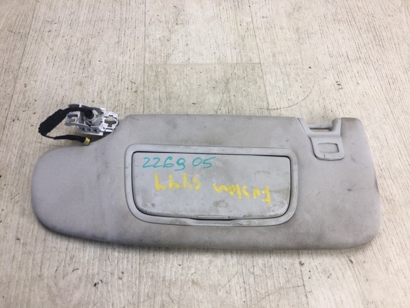 Козырек солнцезащитный левый FORD FUSION 14- 2014 CD4 C25HDEX DS7Z-5404105-DB Б/У