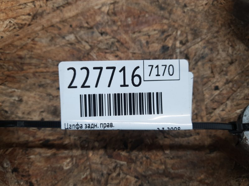 Цапфа задняя правая RDX 06-12 2008 Внедорожник 2.3