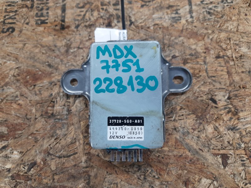 Блок управления топливным насосом ACURA MDX (YD3) 13-21 2015 Внедорожник 3.5 37720-5G0-A01 Б/У