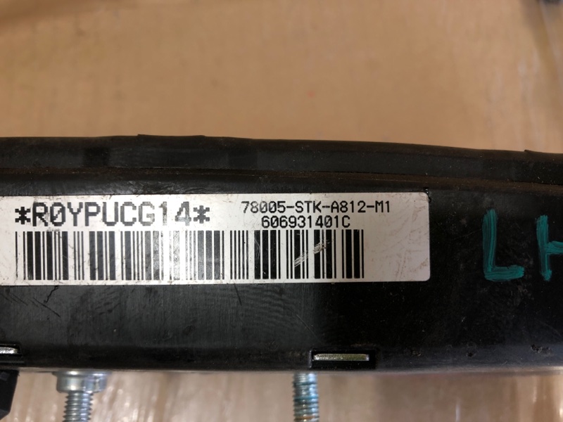 Подушка безопасности в сиденье левая RDX 06-12 2008 Внедорожник 2.3