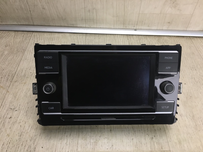 Магнитола VOLKSWAGEN JETTA USA 18- 2018 JEM 1.4 DGXA 17A 035 868 Б/У