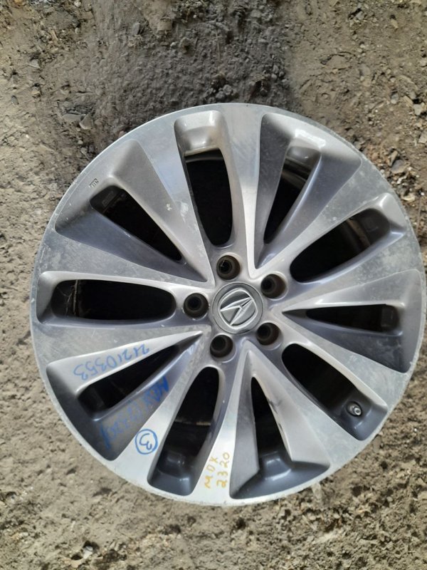 Запчасть диск r19 ACURA MDX (YD3) 13-21 2014 Внедорожник 3.5 42700-TZ5-A12 Б/У Диск R19 ACURA MDX (YD3) 13-21 2014 Внедорожник 3.5 42700-TZ5-A12 Б/У