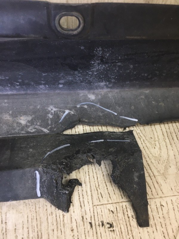 Бампер задний NV200 USA 13- 2020 M20XUS 2.0 MR20DE