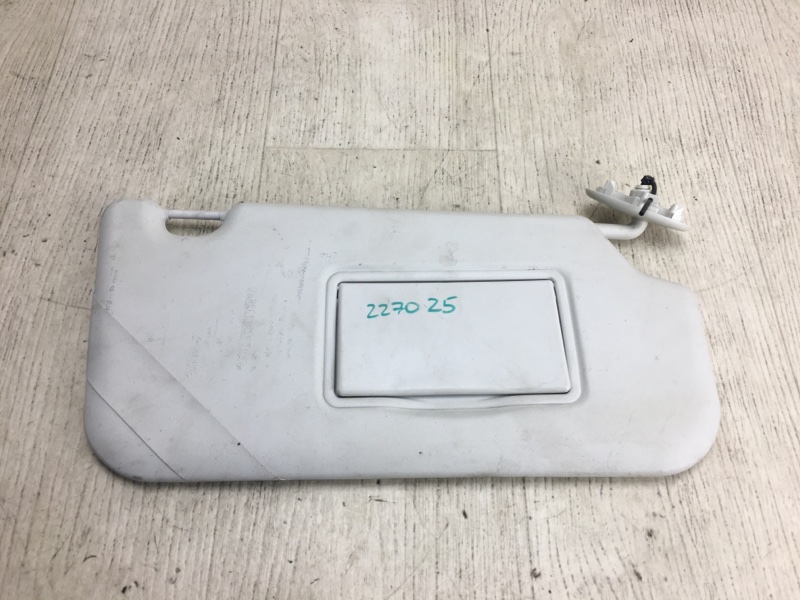 Козырек солнцезащитный правый FORD FOCUS 10-18 2011 BK 2.0 XQDA CM5Z-5804104-DA Б/У