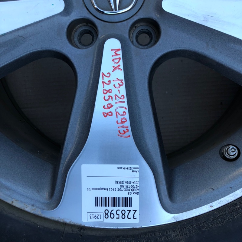 Диск R18 MDX (YD3) 13-21 2013 Внедорожник 3.5