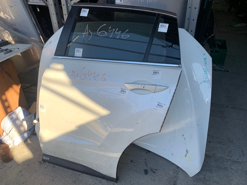 Дверь задняя левая RDX 12-19 2014 Внедорожник 3.5 J35Z2