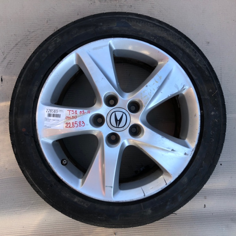 Диск R17 HONDA ACCORD CU8 / TSX 08-14 2010 Седан 2.4 42700-TL2-A91 Б/У