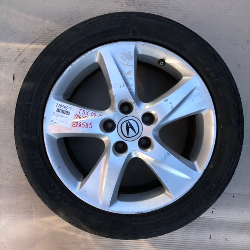 Запчасть диск r17 HONDA ACCORD CU8 / TSX 08-14 2010 Седан 2.4 42700-TL2-A91 Б/У Диск R17 HONDA ACCORD CU8 / TSX 08-14 2010 Седан 2.4 42700-TL2-A91 Б/У