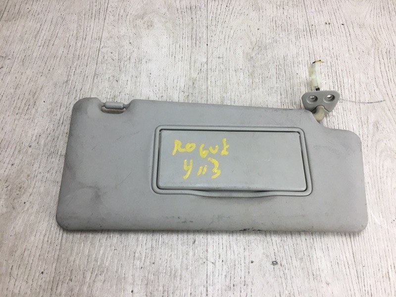 Козырек солнцезащитный правый NISSAN ROGUE 08-15 2010 S35 2.5 QR25DE 96400-JM02A Б/У