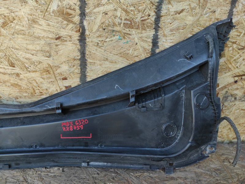 Пластик под лобовое стекло / Жабо MDX (YD2) 06-13 2010 Внедорожник 3.7 J37A1