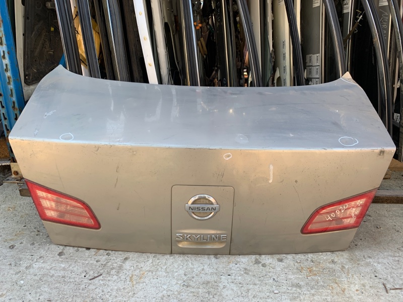 Крышка багажника NISSAN SKYLINE (V35) 01-07 2001-2006 H4300-AL5MM Б/У