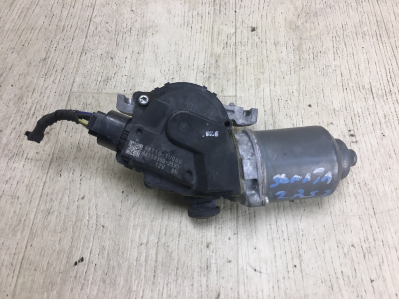 Моторчик стеклоочистителя передний HYUNDAI SONATA YF 10-14 2011 YF 2.4 G4KJ 98110-1U000 Б/У