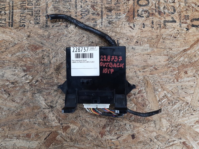 Блок управления печкой SUBARU OUTBACK 09-14 BR 2010 2.5 EJ253 72343AJ11A Б/У