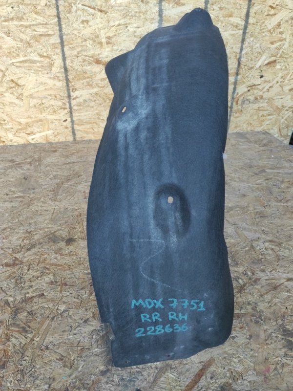 Подкрылок задний правый ACURA MDX (YD3) 13-21 Внедорожник 3.5