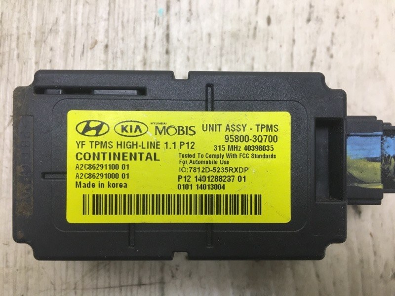 Блок управления дав.в шинах KIA FORTE/CERATO TD 08-13 TD 2.0 G4KD