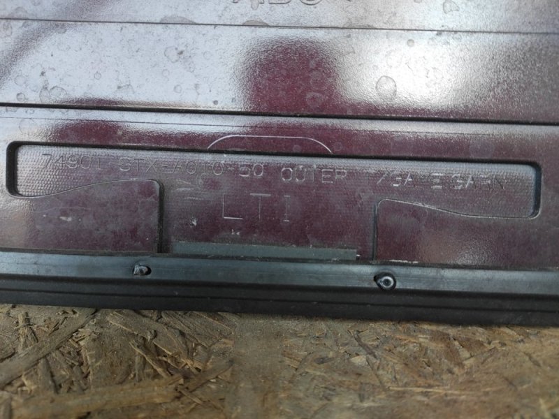 Спойлер крышки багажника MDX (YD2) 06-13 2009 Внедорожник 3.7 J37A1 Спойлер крышки багажника MDX (YD2) 06-13 2009 Внедорожник 3.7 J37A1