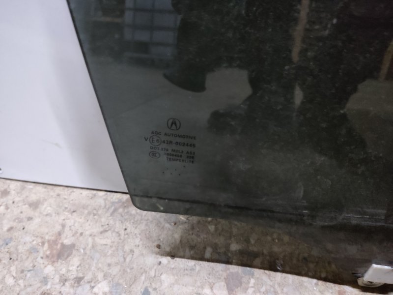 Стекло двери заднее правое RDX 12-19 2014 Внедорожник 3.5