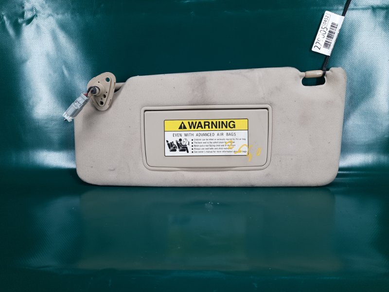 Запчасть козырек солнцезащитный левый ACURA RL 05-12 2008 Седан 3.5 83280-SJA-A02ZF Б/У Козырек солнцезащитный левый ACURA RL 05-12 2008 Седан 3.5 83280-SJA-A02ZF Б/У