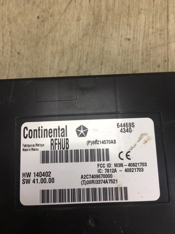 Блок электронный DODGE JOURNEY 08-20 JC 3.6 ERB