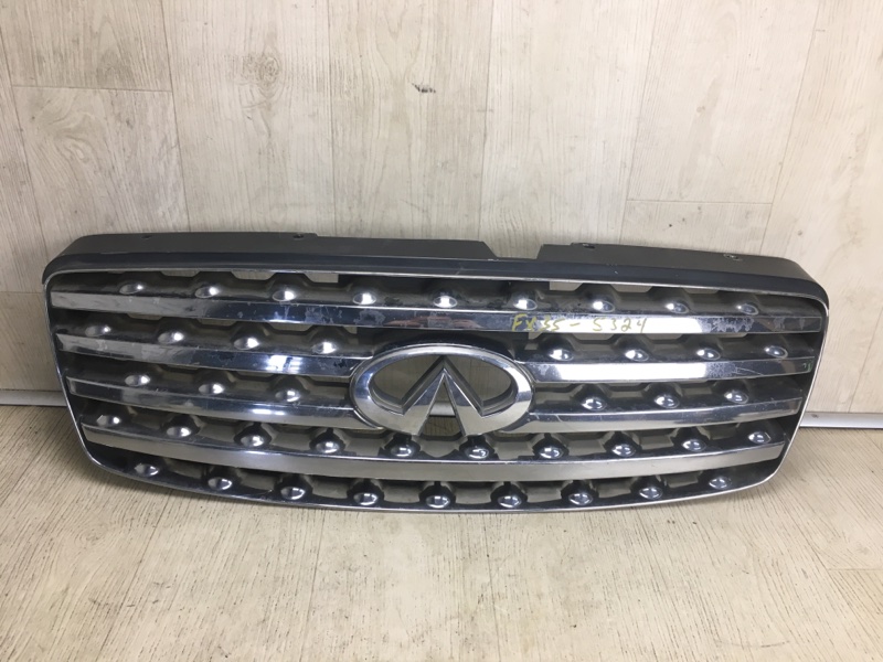 Решетка радиатора INFINITI FX S50 03-08 62310-CG000 Б/У