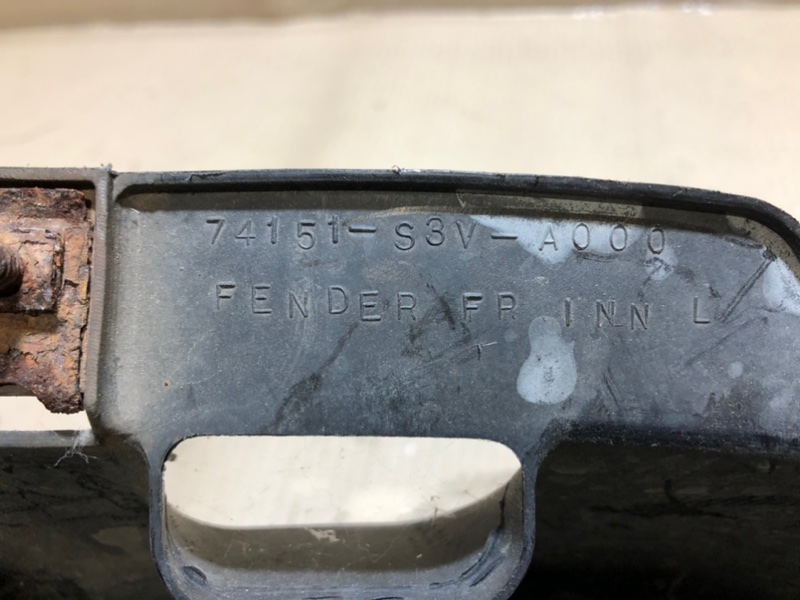 Подкрылок передний левый ACURA MDX (YD1) 00-06 Внедорожник 3.5 J35A5 Подкрылок передний левый ACURA MDX (YD1) 00-06 Внедорожник 3.5 J35A5