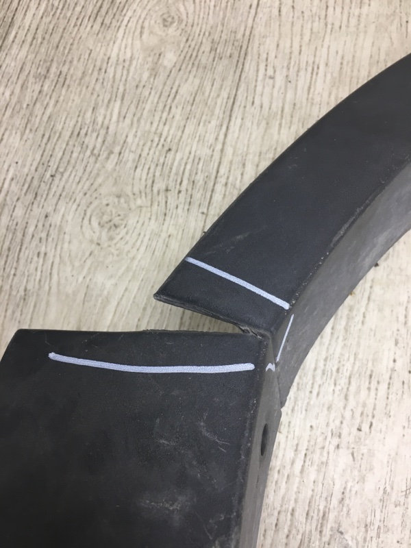 Накладка крыла (расширитель арки) передняя правая FORD ESCAPE 12-19 TM2 2.0 HDTX