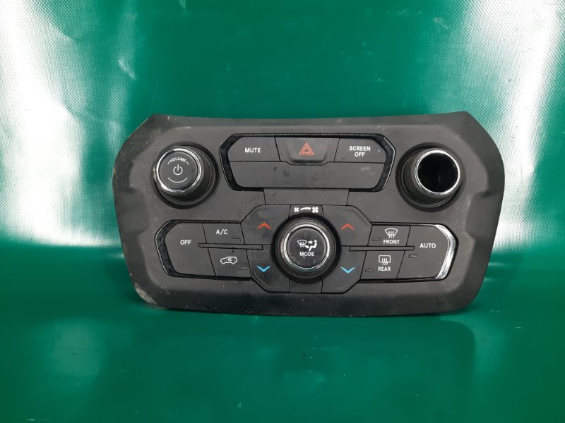 Запчасть блок управления печкой JEEP RENEGADE (BU) 14- 2020 Wagon 2.4L I4 ZERO EVAP M-AIR 6VN78LXHAA Б/У Блок управления печкой JEEP RENEGADE (BU) 14- 2020 Wagon 2.4L I4 ZERO EVAP M-AIR 6VN78LXHAA Б/У