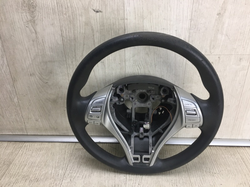 Руль NISSAN X-TRAIL/ROGUE T32 13-20 2015 T32 2.5 QR25DE 48430-4BA0A Б/У