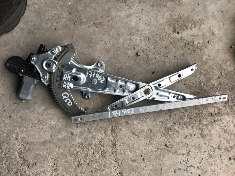 Стеклоподъемник задний правый INFINITI Q50 15-20 2016 Седан 3.0 VR30DDTT 82720-4GA0A Б/У