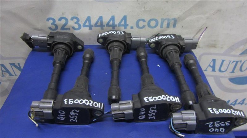 Запчасть катушка зажигания INFINITI G25/G35/G37/Q40 06-14 2014 Седан 3.7 VQ37VHR 22448-EY00A Б/У Катушка зажигания INFINITI G25/G35/G37/Q40 06-14 2014 Седан 3.7 VQ37VHR 22448-EY00A Б/У