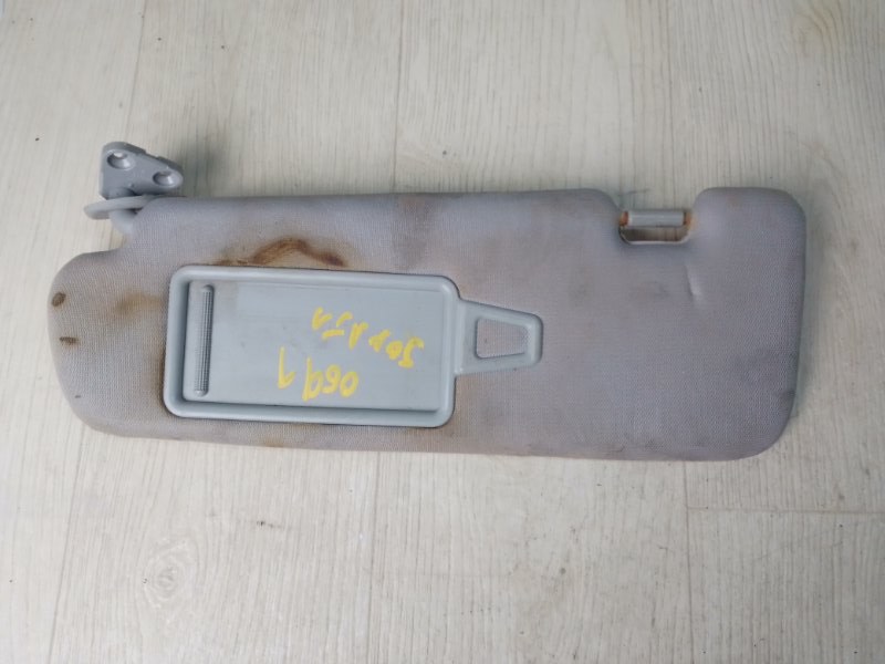 Козырек солнцезащитный левый HYUNDAI SONATA YF 10-14 2012 YF 2.0 G4KH 85201-3Q121TX Б/У