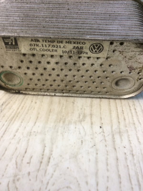 Теплообменник двигателя JETTA USA 10-17 2011 162 CBTA 2.5L