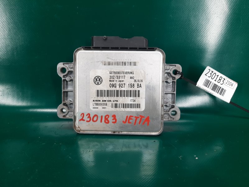 Блок управления АКПП VOLKSWAGEN JETTA USA 10-17 2017 Седан 1.4L TSI I-4 Turbocharged 09G 927 158 BA Б/У